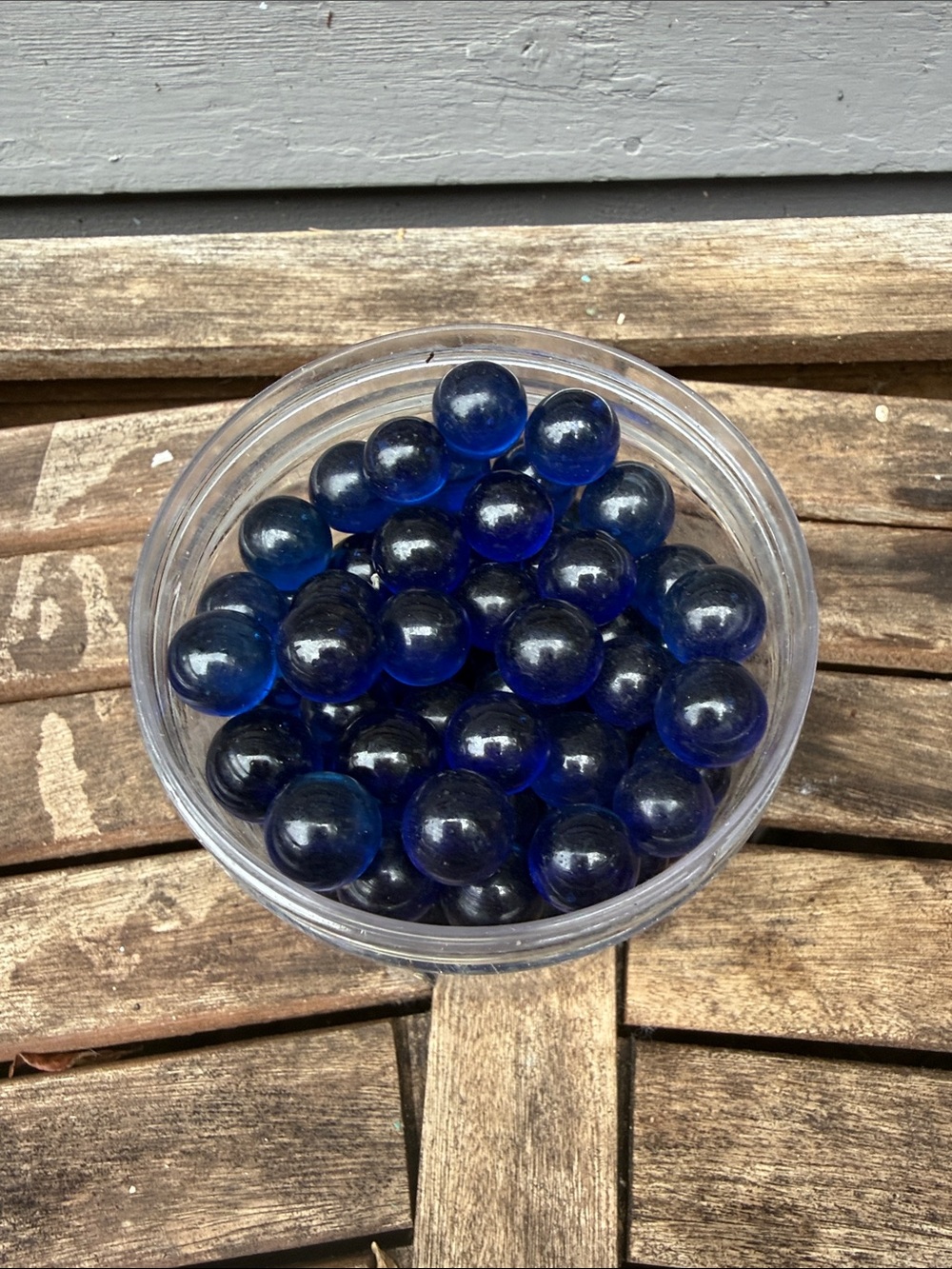 Dansk Blue Floral Beads - Pitcher Not Included